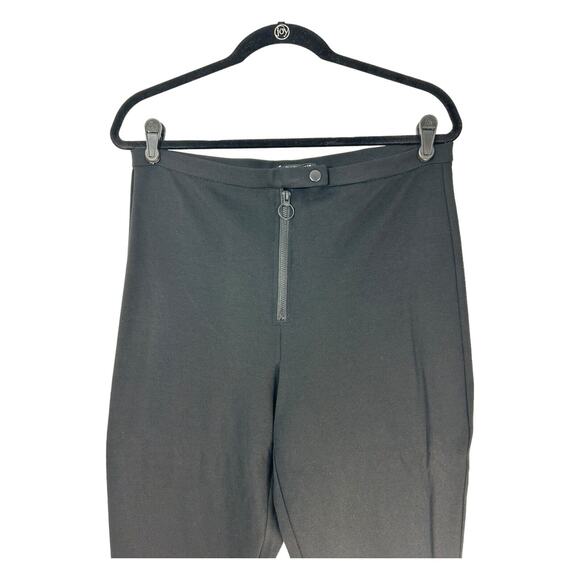 Fashion Nova Women's Slacks Size 1X Black Unrivaled And On Top Ponte Knit Pants - Picture 2 of 14